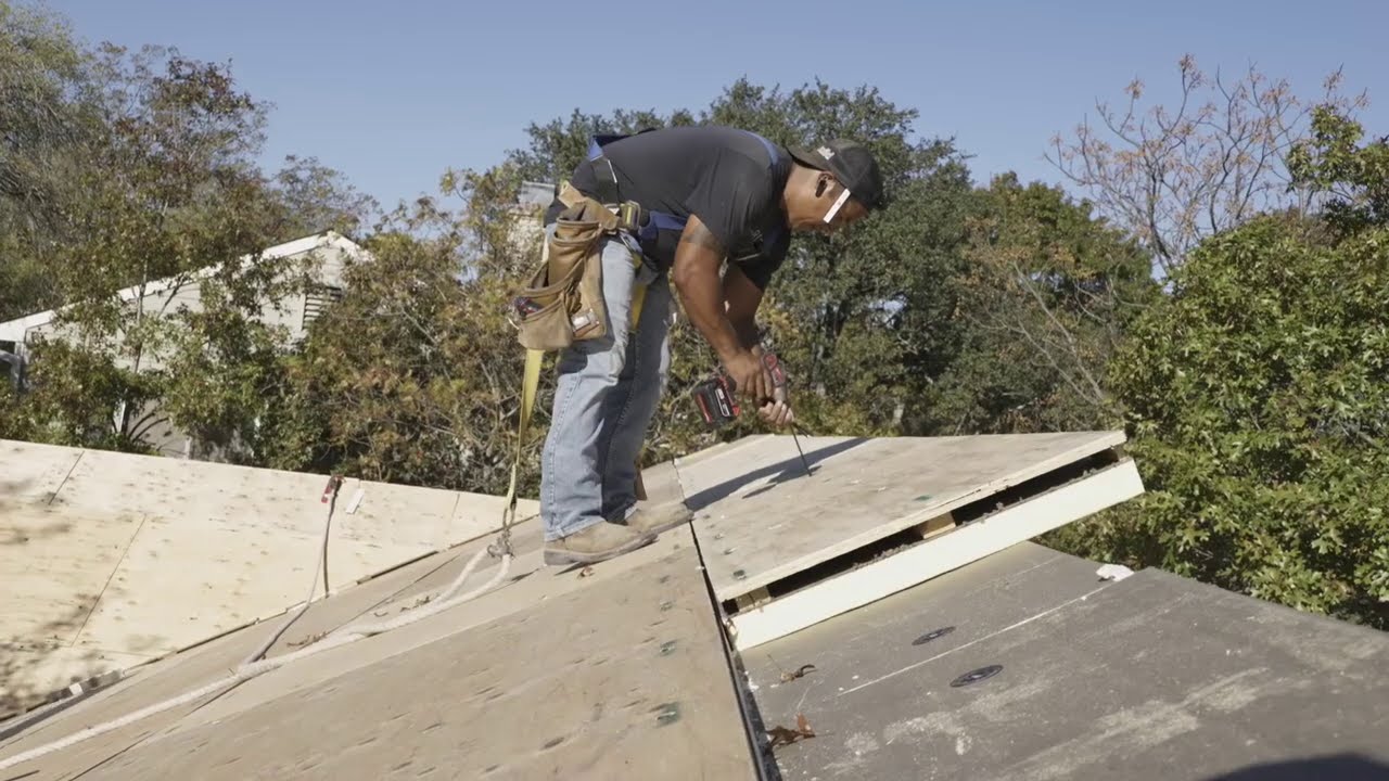 Rooftop Insulation with Hunter Panels