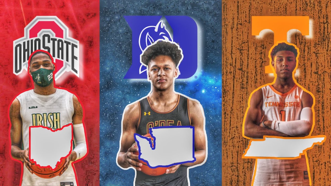 The BEST High School Basketball Player From Every State (Class of 2021) Part 2 (MI-W)
