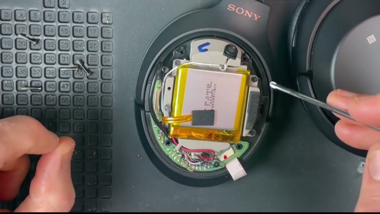 Пошаговое руководство по ремонту сломанного динамика Sony WH-1000XM3