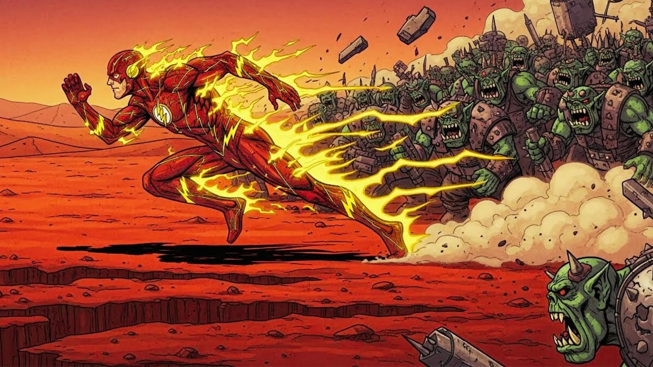 What If the Flash Entered Warhammer 40K?