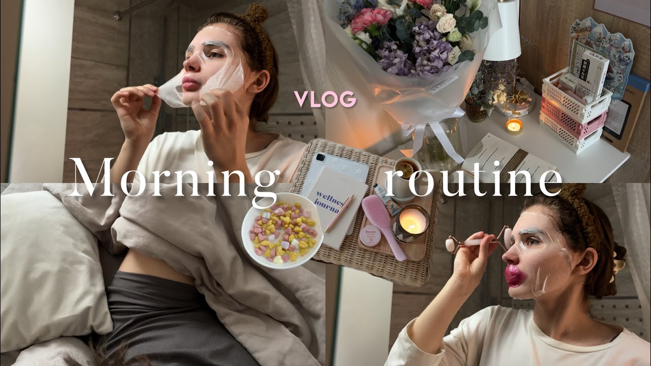 MY MORNING ROUTINE | Спокойное и тихое утро, обзор на kindle 🧖🏻‍♀️🌷