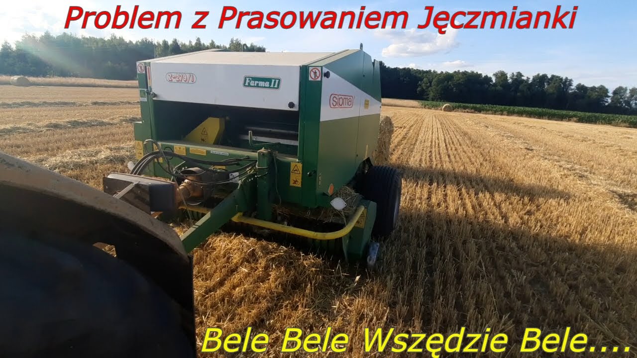 #184 Problemy z Prasowaniem Słomy Oraz Zwożenie Bel || Sipma Farma II & Ursus C-360