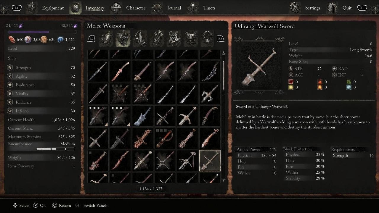 Lords of the Fallen (2023) | All weapons (Weapon Collector) trophy