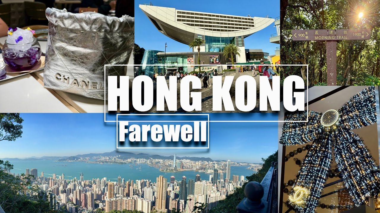 HONG KONG🇭🇰✨Last Chanel Shopping, Victoria Peak Trail, Try-on Hermes Kelly 28 Retourne & Bolide 25 💖