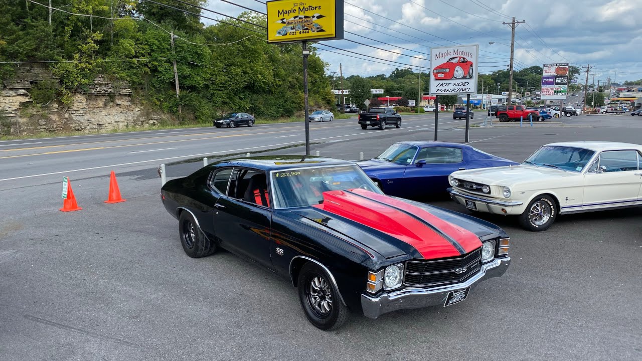 Test Drive 1971 Chevrolet Chevelle Motown 427 SOLD $32,900 Maple Motors #1274