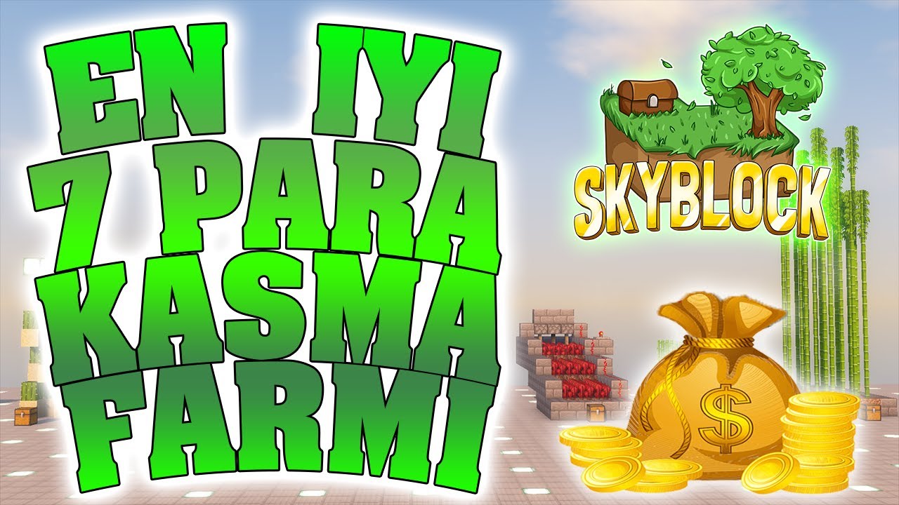EN İYİ 7 PARA KASMA FARMI | REBORN SKYBLOCK | #Bölüm-9 #reborncraft