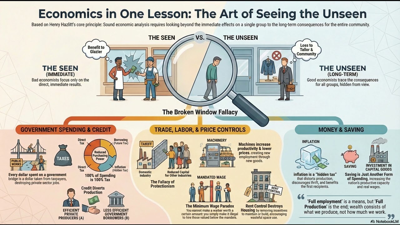 Henry Hazlitt’s Economics in One Lesson