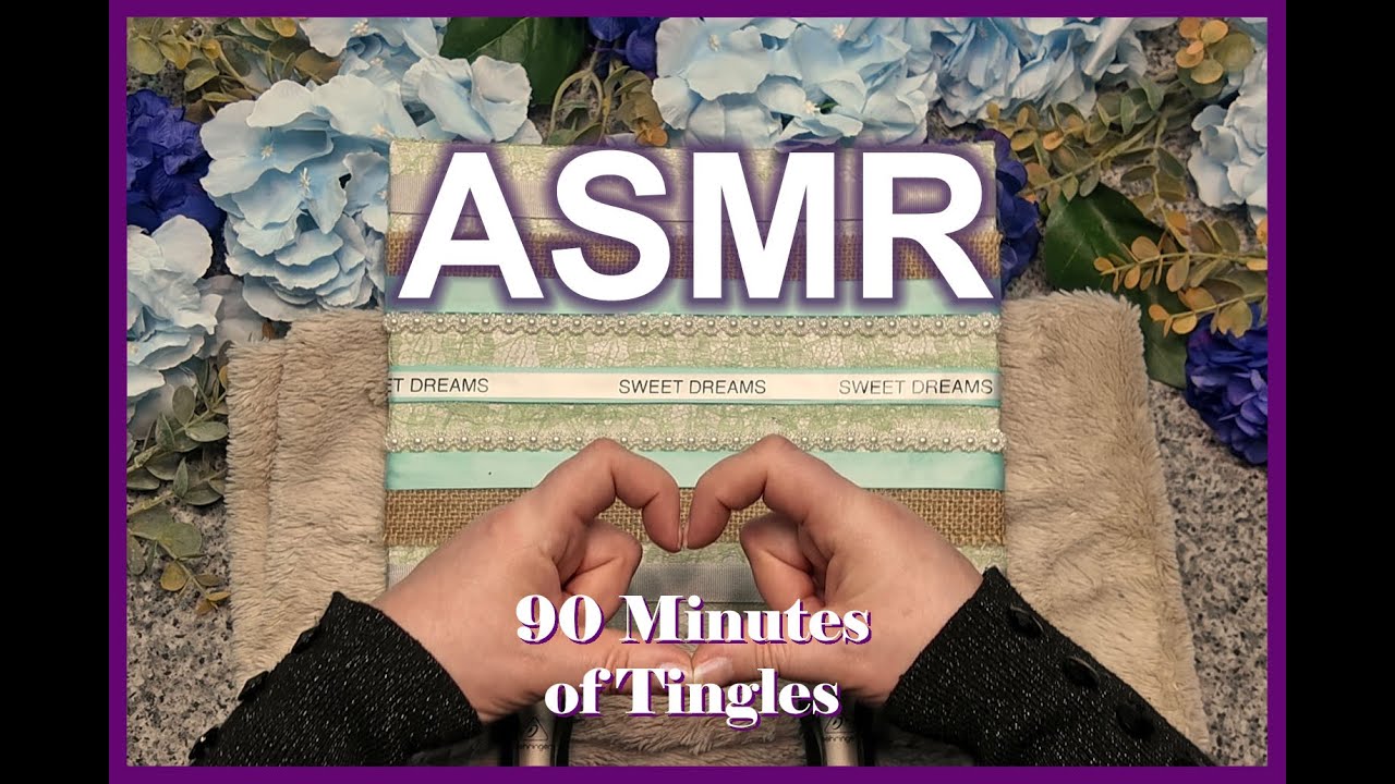 ASMR Tingling Trigger Sounds, Brain Massage, Gentle Sounds for Deep Sleep 90 Minutes #asmr