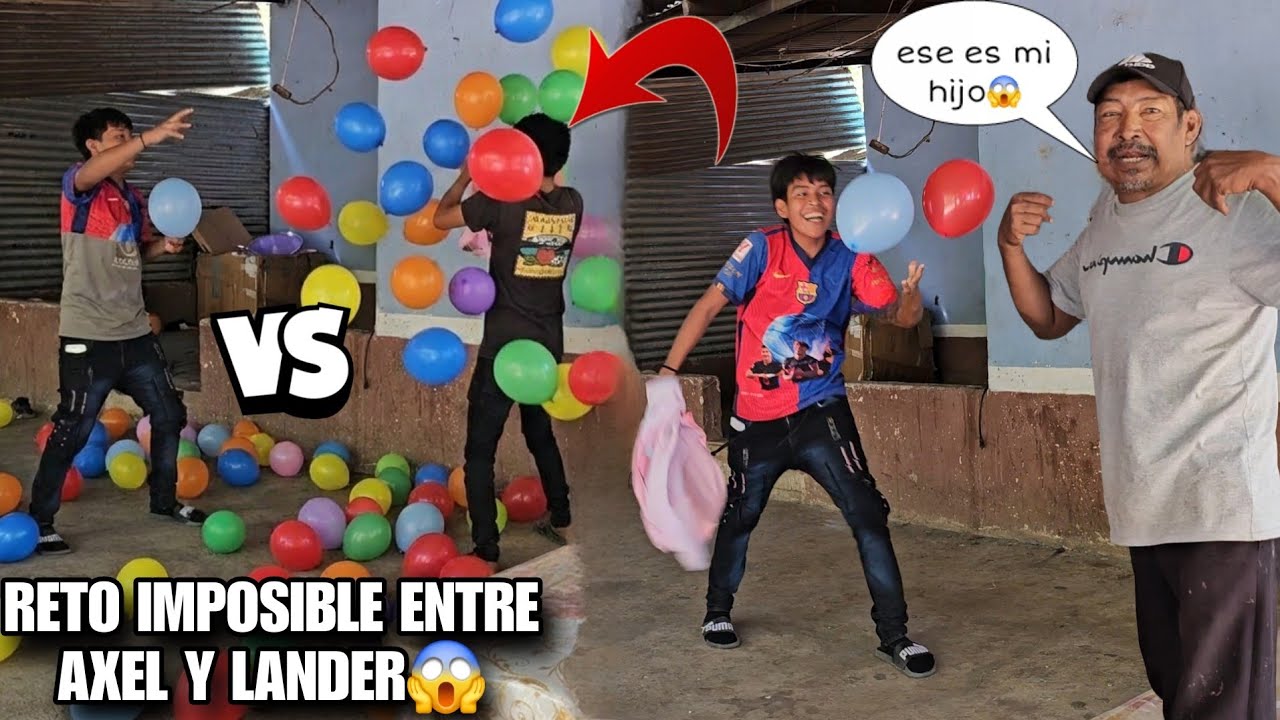 LANDER Y AXEL Casi Se Van A G0lp3s En Este Reto Extrem0😡DON Eduardo Hasta De Car4 Cambio Al Verlos😱
