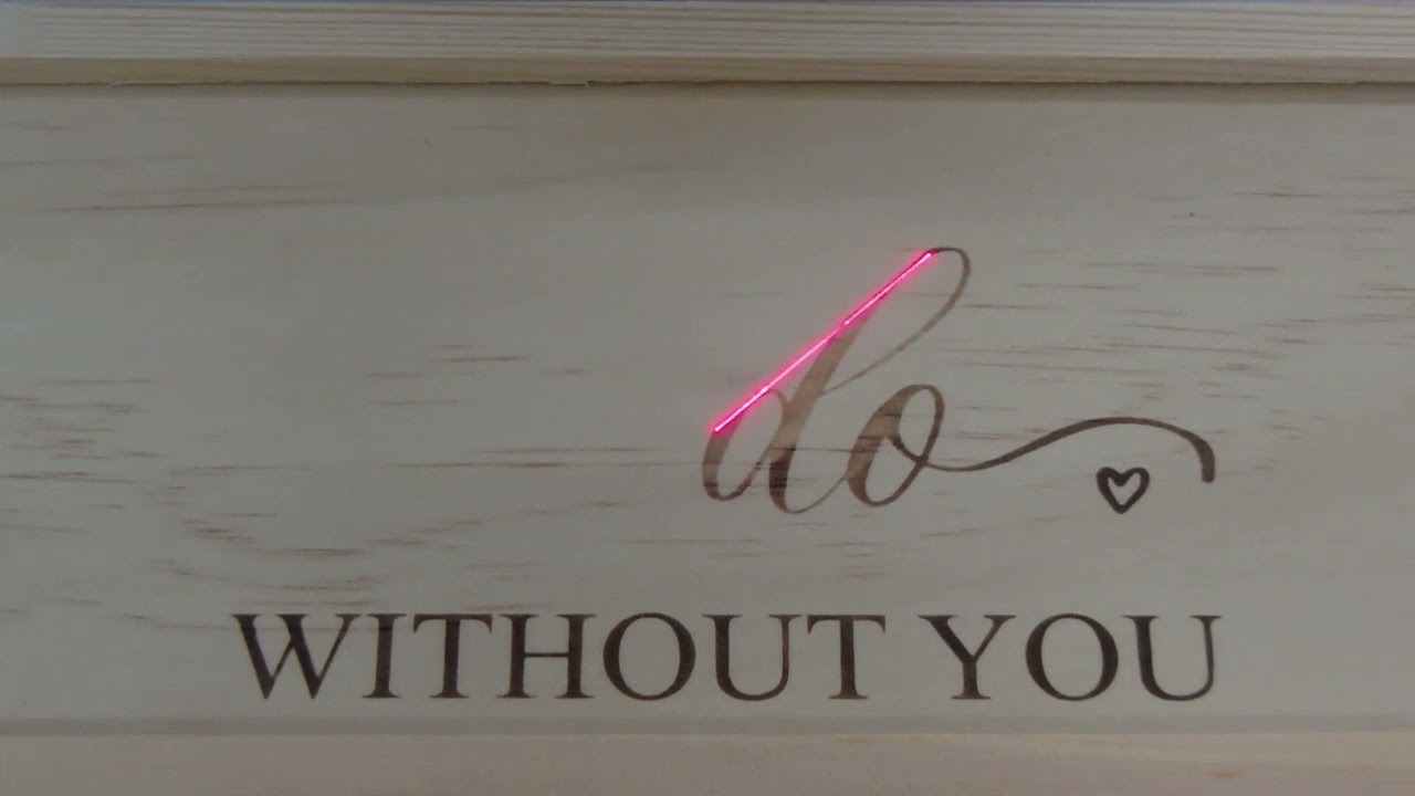 Laser Engraving on a Wooden Box | Precision Craftsmanship with Cloudray EC-30