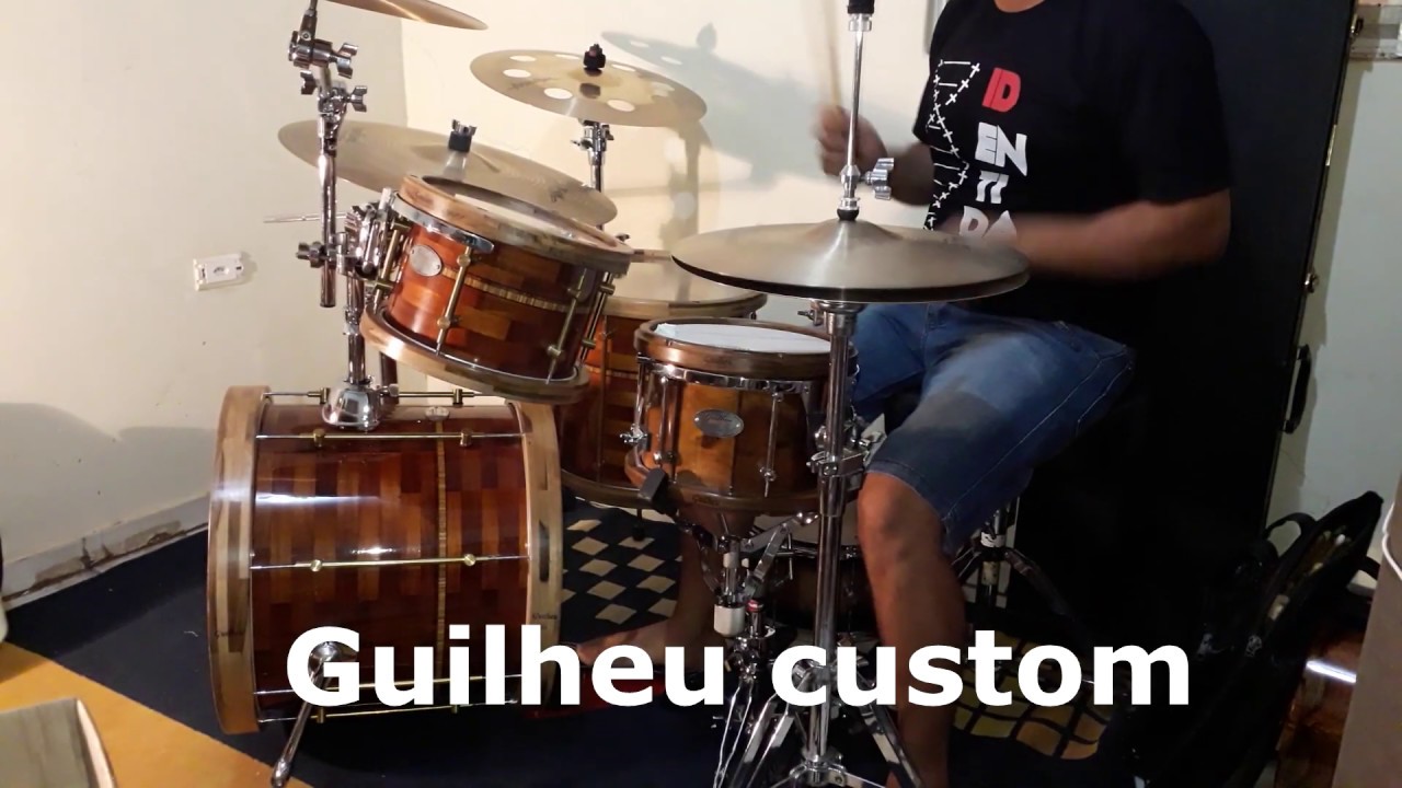 teste caixa de imbuia solid block de 10''/7,5 Guilheu Custom