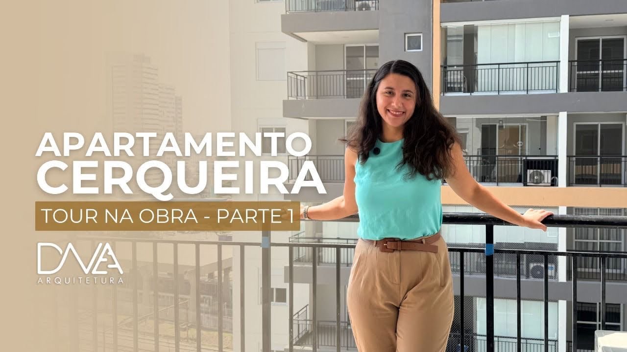 TOUR PELO APARTAMENTO CERQUEIRA | Projeto para Jovem Casal • Parte 1 🏡