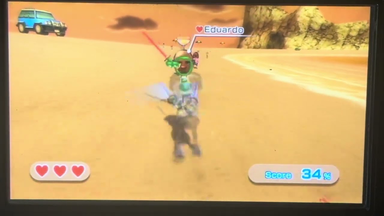 Wii Sports Resort Swordplay Showdown Speedrun Stage 3