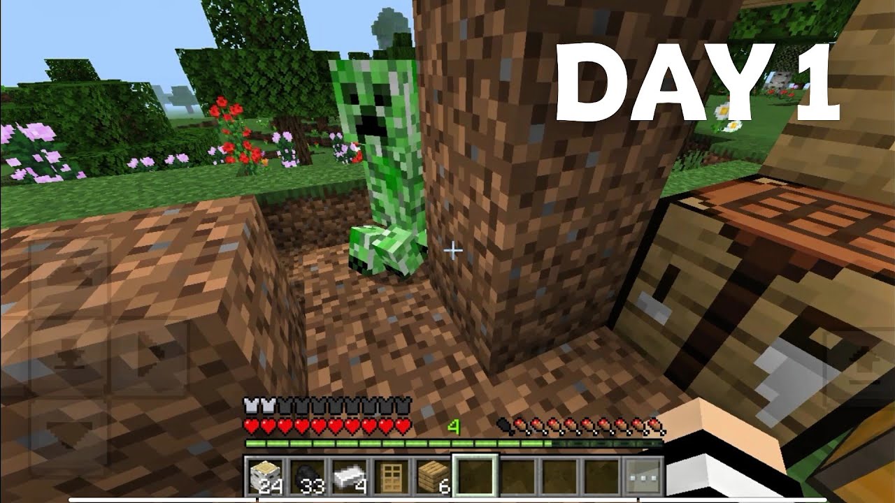 SURVIVE DAY 1 | Minecraft Survival PART 1