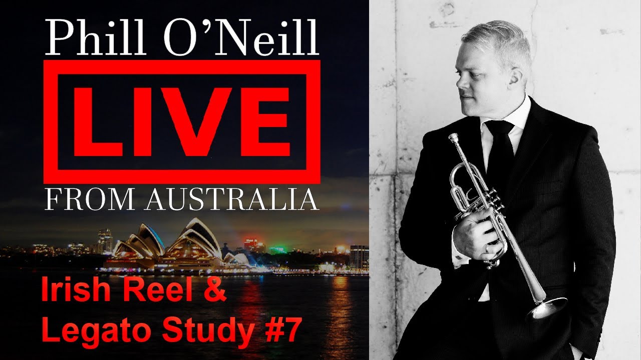 Trumpet recital COVID19 edition Irish Reel by Allan Vizzutti & Legato Study by Concone