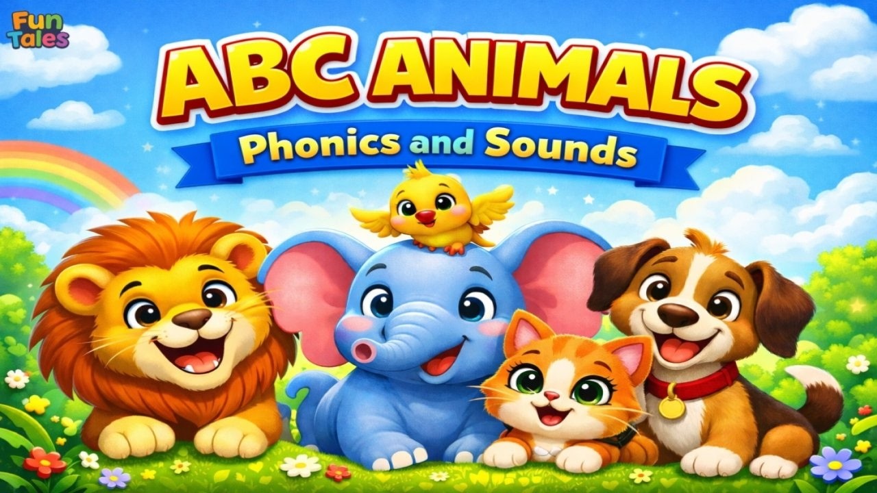 ABC Animals | Phonics and Sounds for Kids 🐶🦁