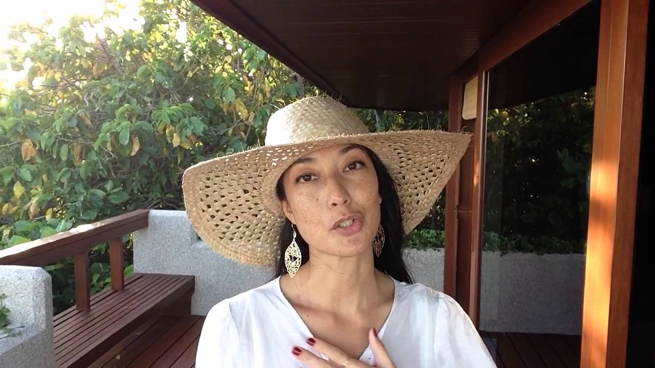 AsiaSpa's Editor in Chief, Vivienne Tang, at Amanpulo