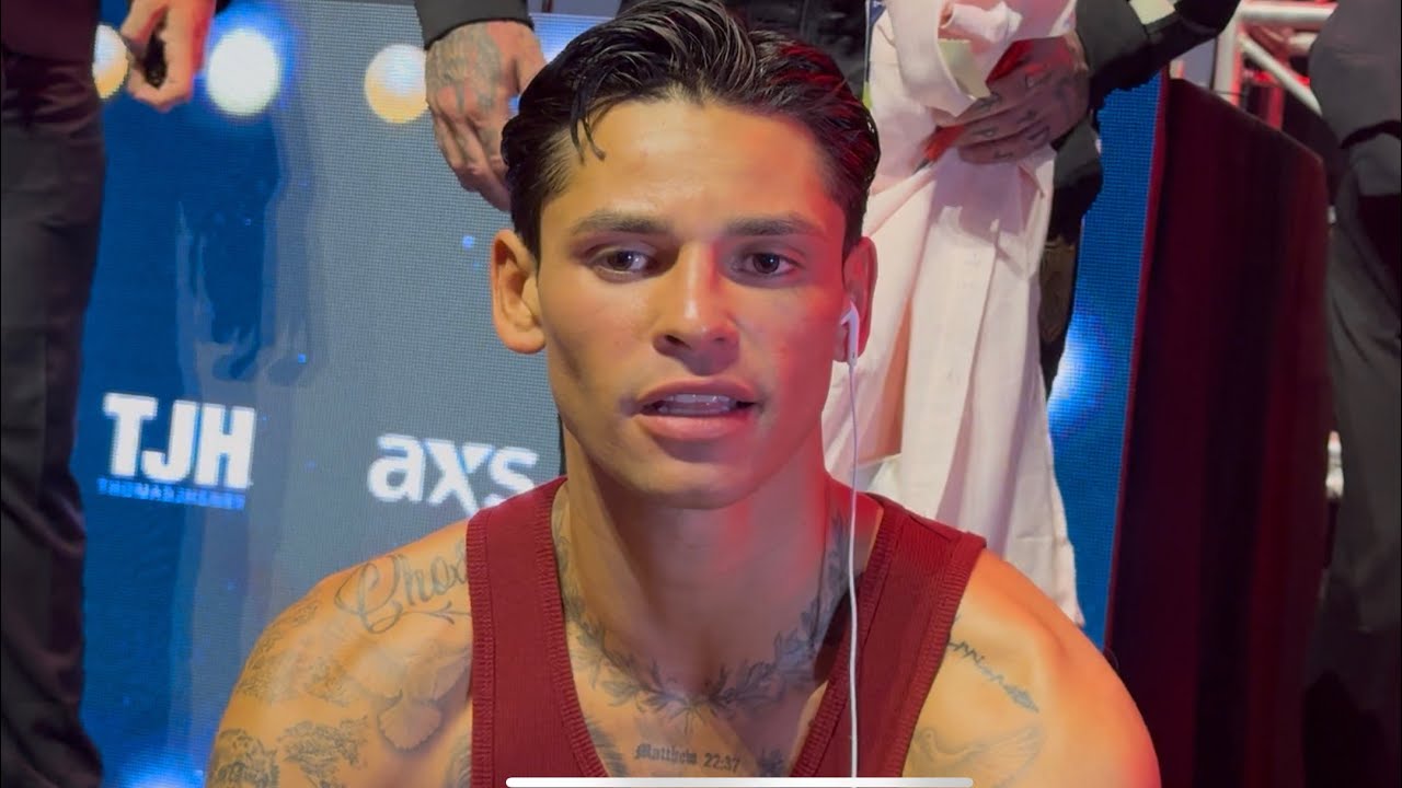 RYAN GARCIA WARNS 