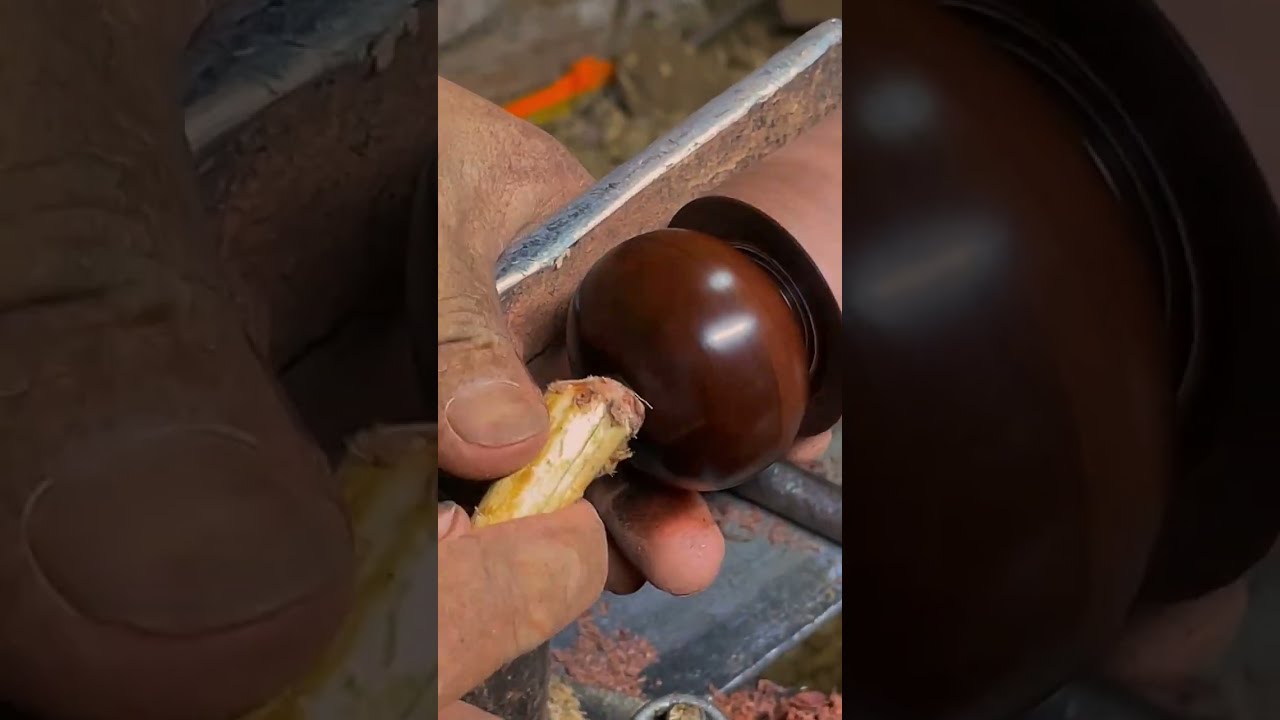 The Most Beautiful Firewood Turning By The Most Perfect Carpenter #wood #shortsfeed #shortvideo