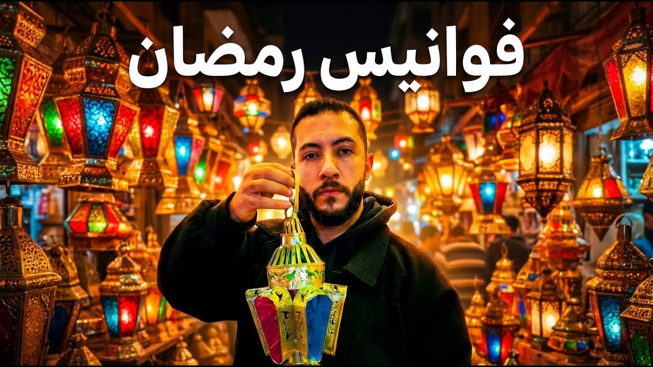 جولة في أكبر سوق للفوانيس في مصر -  و أجواء رمضان 🇪🇬❤️