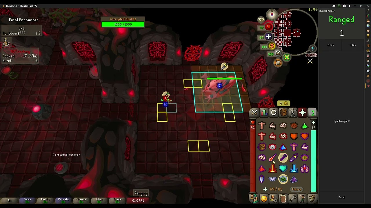 corrupted gauntlet (cg)  full preparation and kill