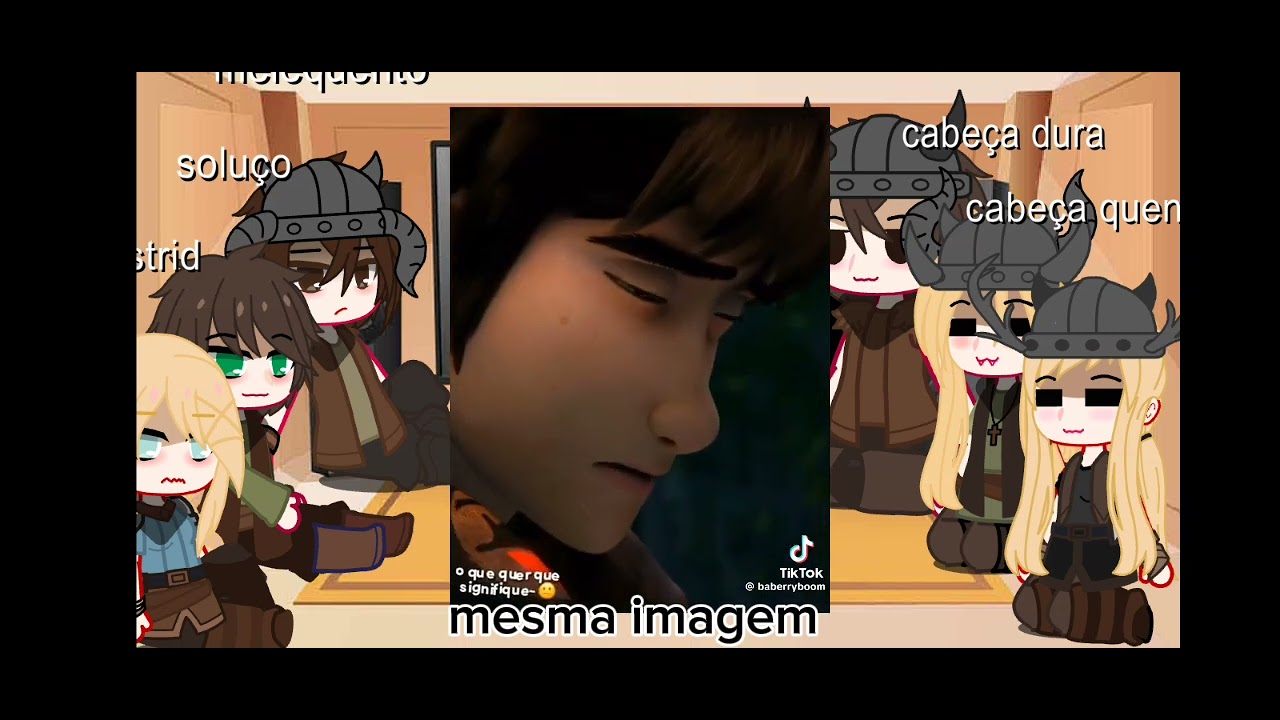 Como treinar seu dragão reagindo a TIKTOKS parte 2