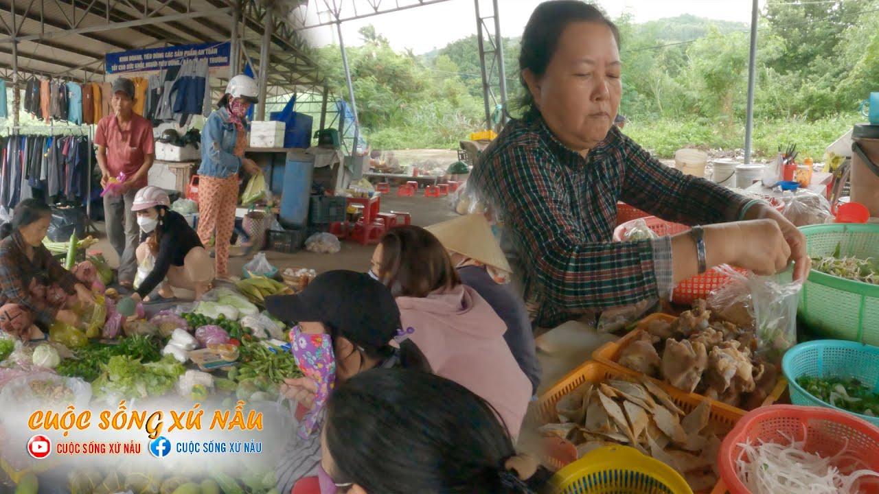 Chợ Quê Phú Yên hôm nay Có gì? || Cuộc sống xứ Nẫu