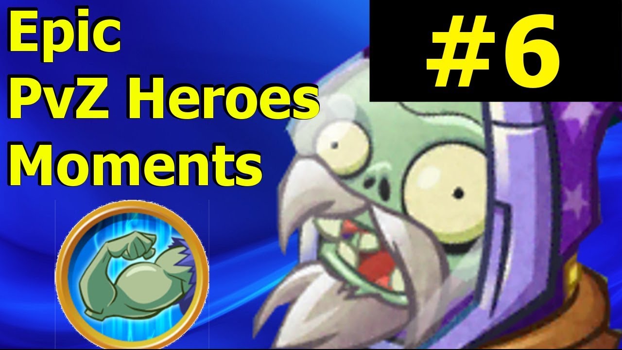 BRUTAL - PvZ Heroes Highlights and Glitches #6