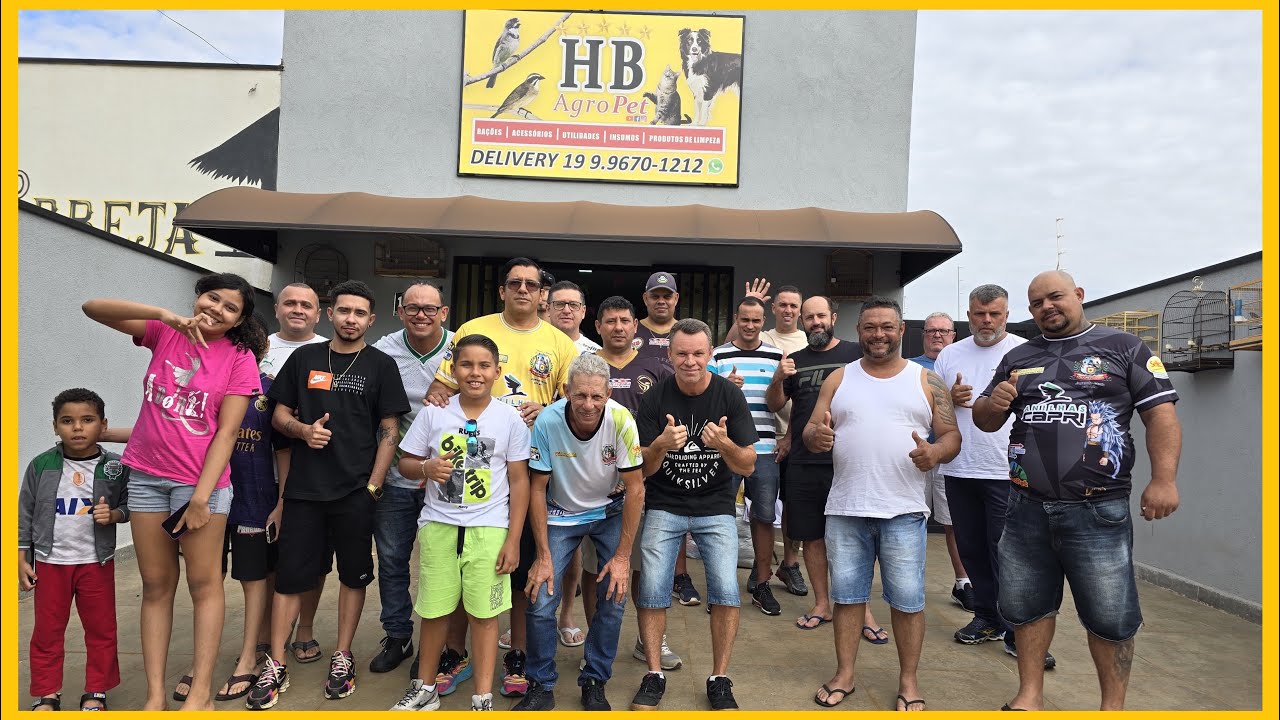 ENCONTRO DE CRIADORES PÁSSAROS SÓ REZENHA