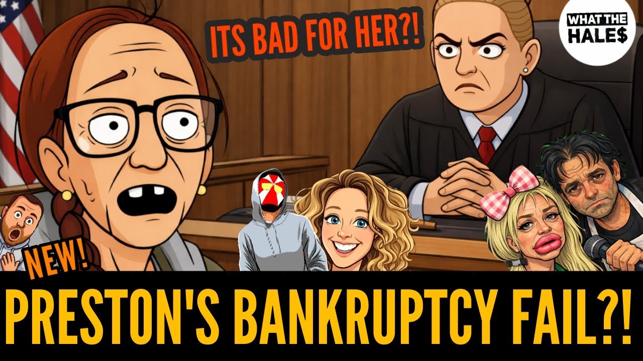 LIVE! Preston's NEW Bankruptcy FAIL?! ITS BAD?! Anti Hale$ FLOP v @WhatTheHales?! With Megan Fox!