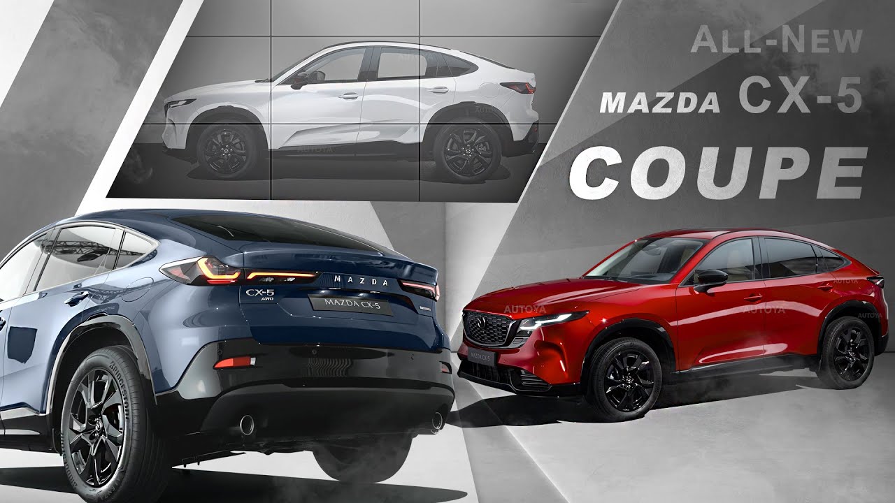 2026 Mazda CX-5 Coupe - FIRST-EVER Coupe-SUV CX-5 could be called CX-4