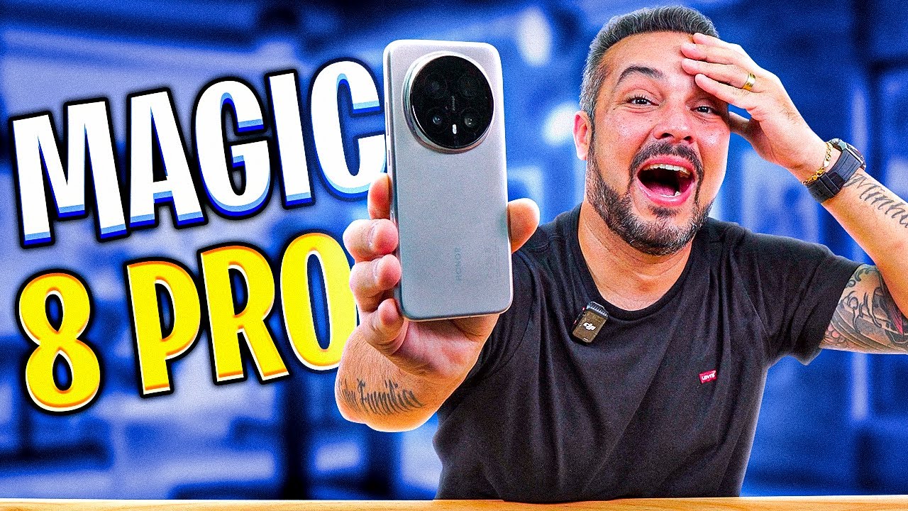 PRA COMEÇAR O ANO COM O PÉ DIREITO! QUE APARELHO ESPETACULAR! HONOR MAGIC 8 PRO 1TB GLOBAL!!!