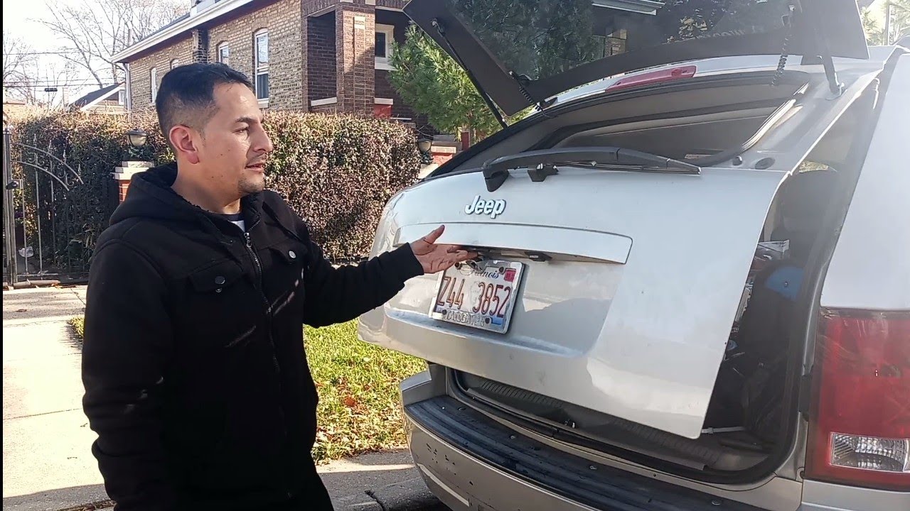 la puerta de atrás no abre,2005/10 Jeep grand cherokee