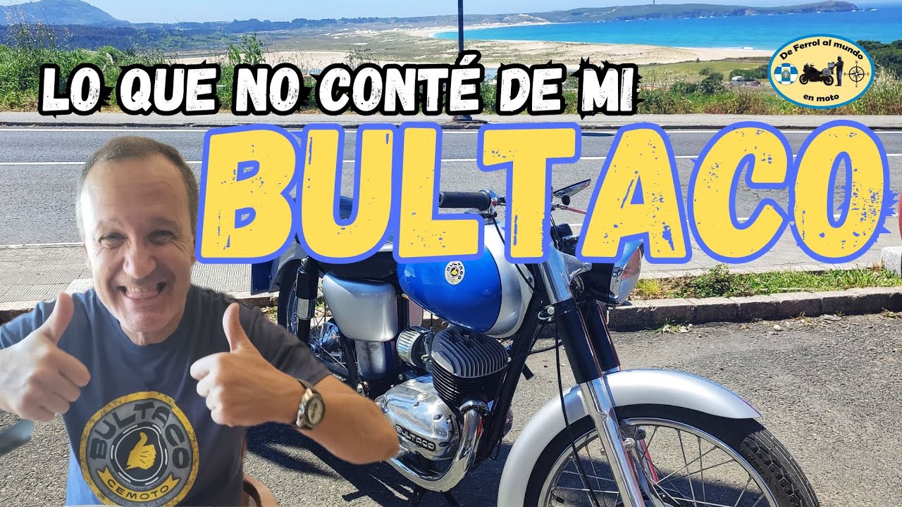 I ruta con mi Bultaco 155. Os cuento su historia y la de Bultaco 👍