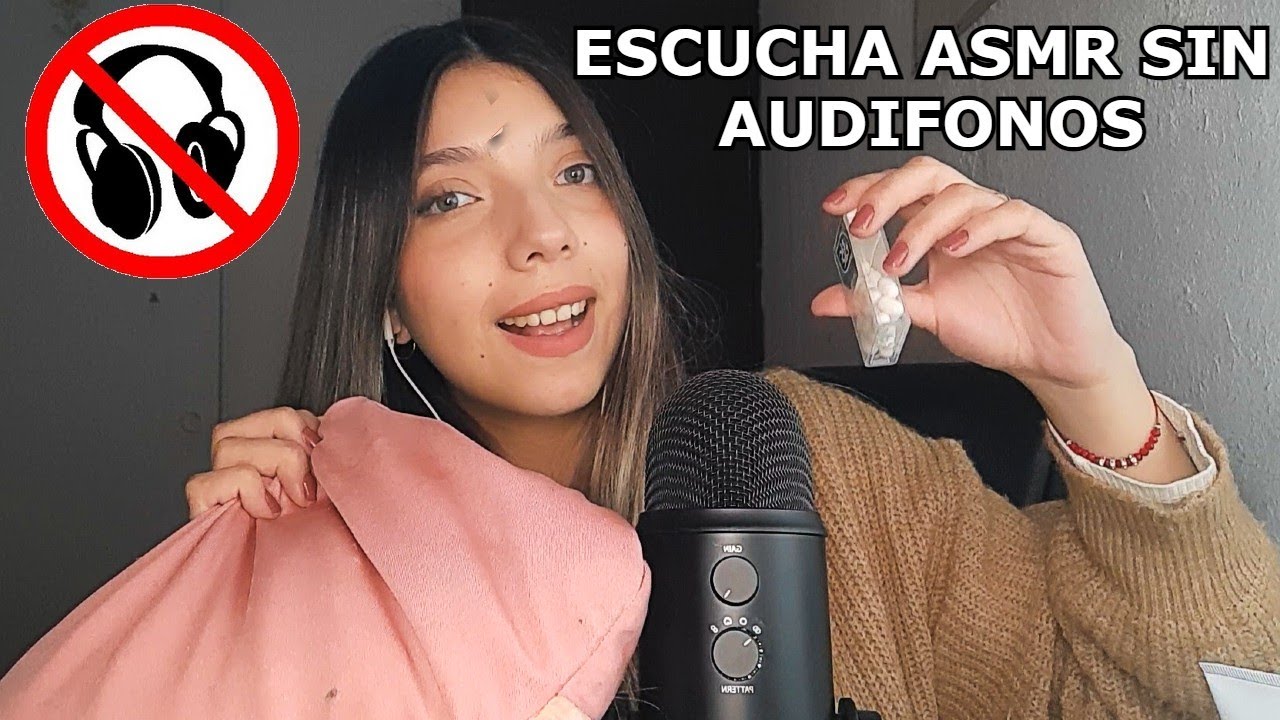 ASMR PARA PERSONAS QUE NO TIENEN AUDIFONOS O LOS PERDIERON | Asmr en Español