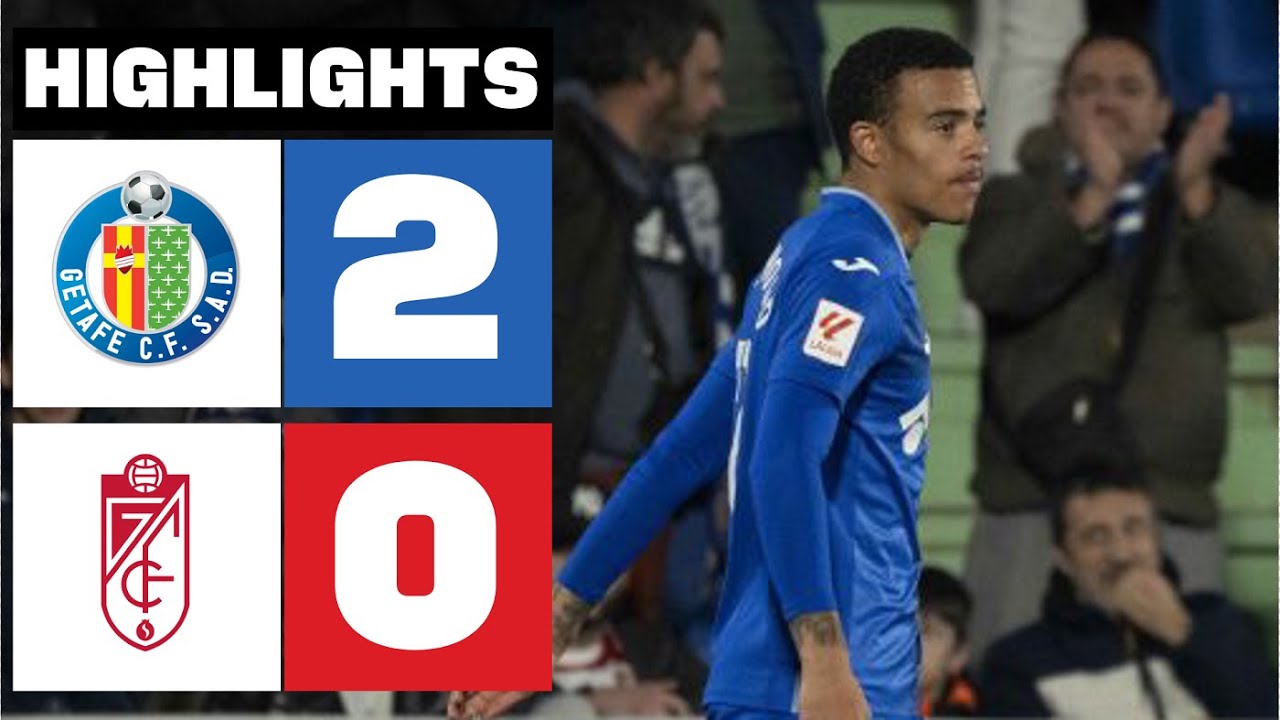 GETAFE CF 2 - 0 GRANADA CF | RESUMEN LALIGA EA SPORTS