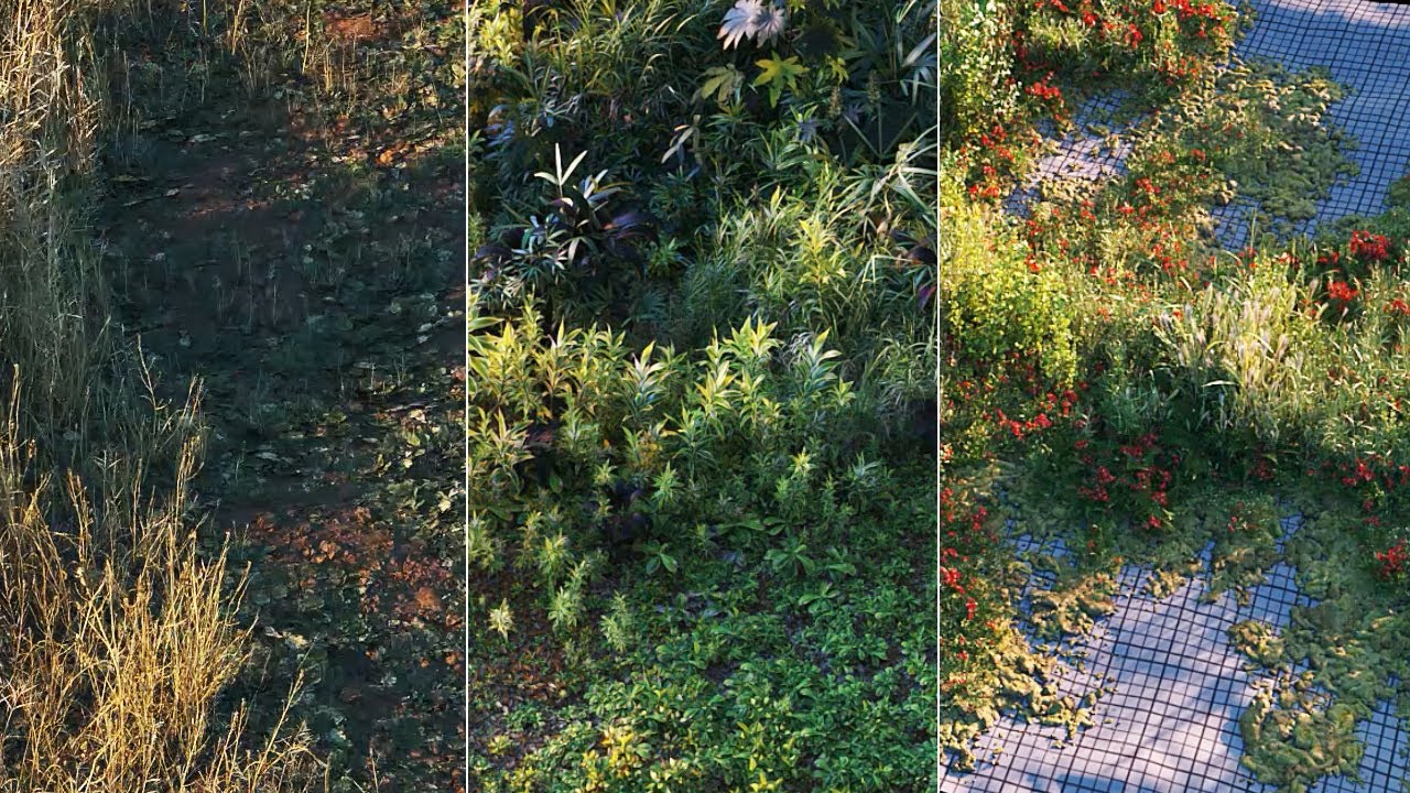 Cinema 4D Tutorial Create Digital Nature Using Megascans and Octane (Part1)