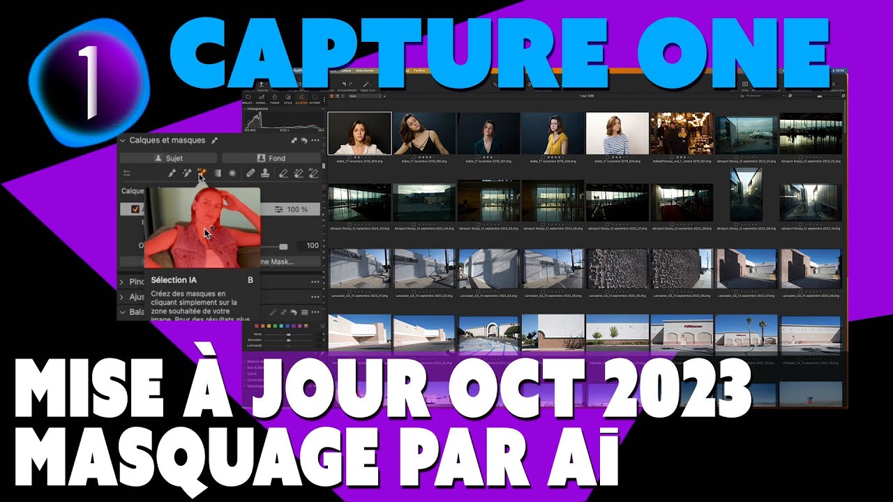 Capture One - Mise à jour - Masquage par Ai