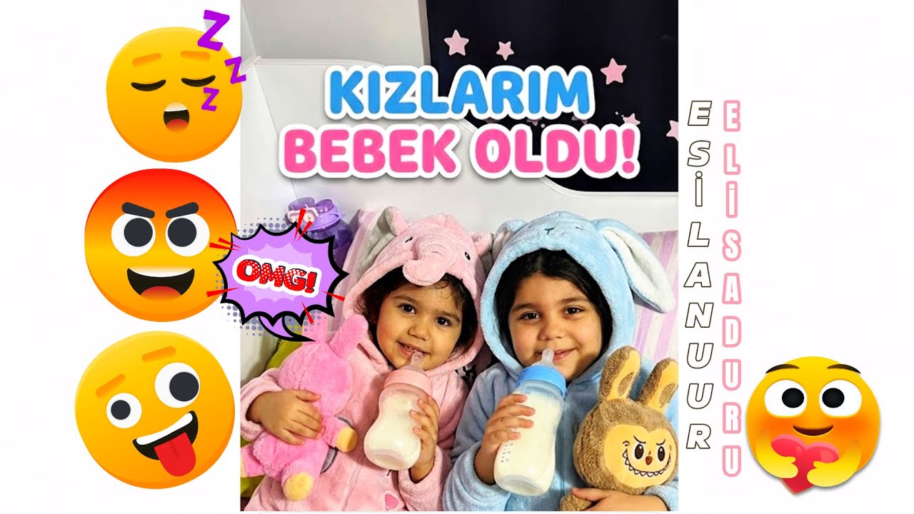 Kızlarım bebek oldu 😱🤷‍♀️🫢🫣
