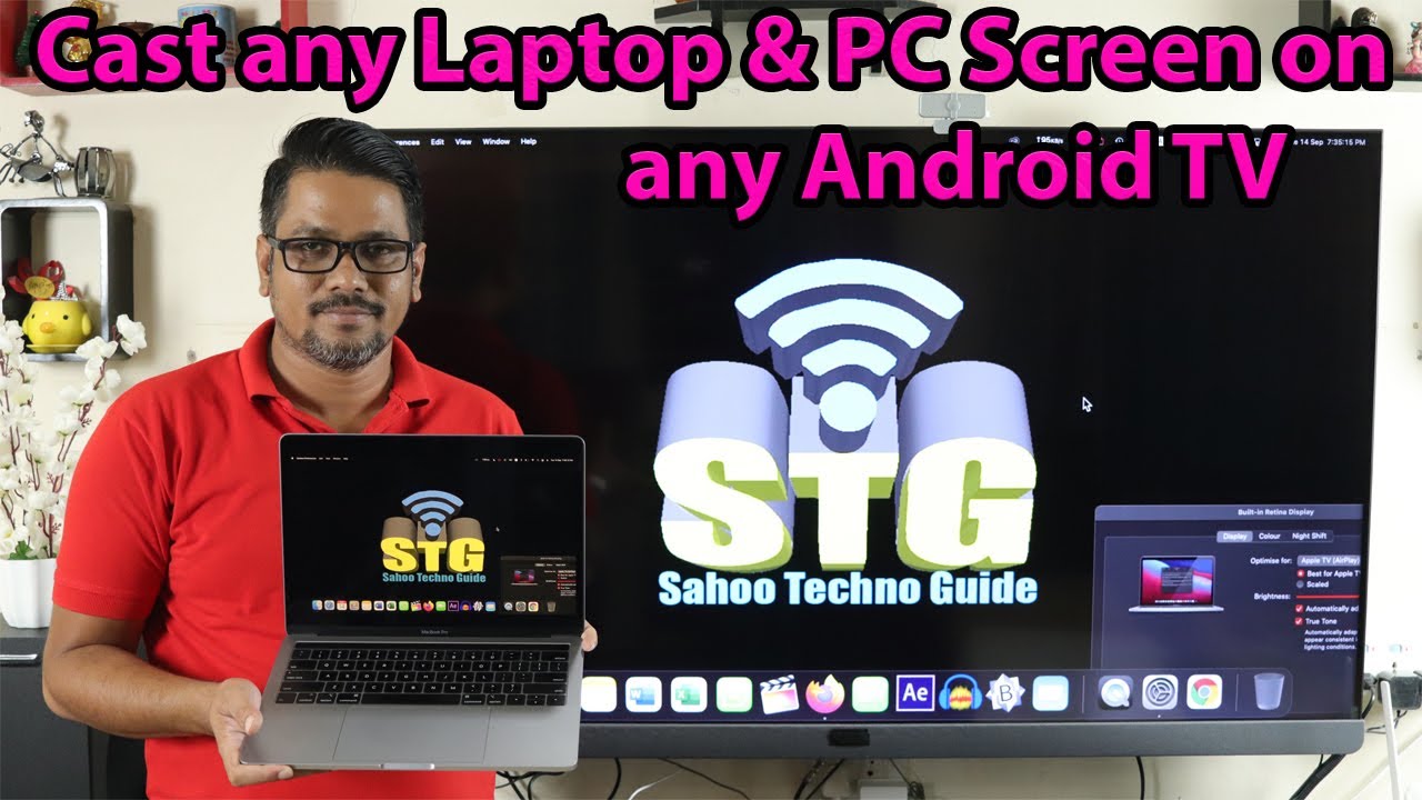 Hindi || How to cast any Laptop & PC Screen on any Android TV | Mac | MS Window