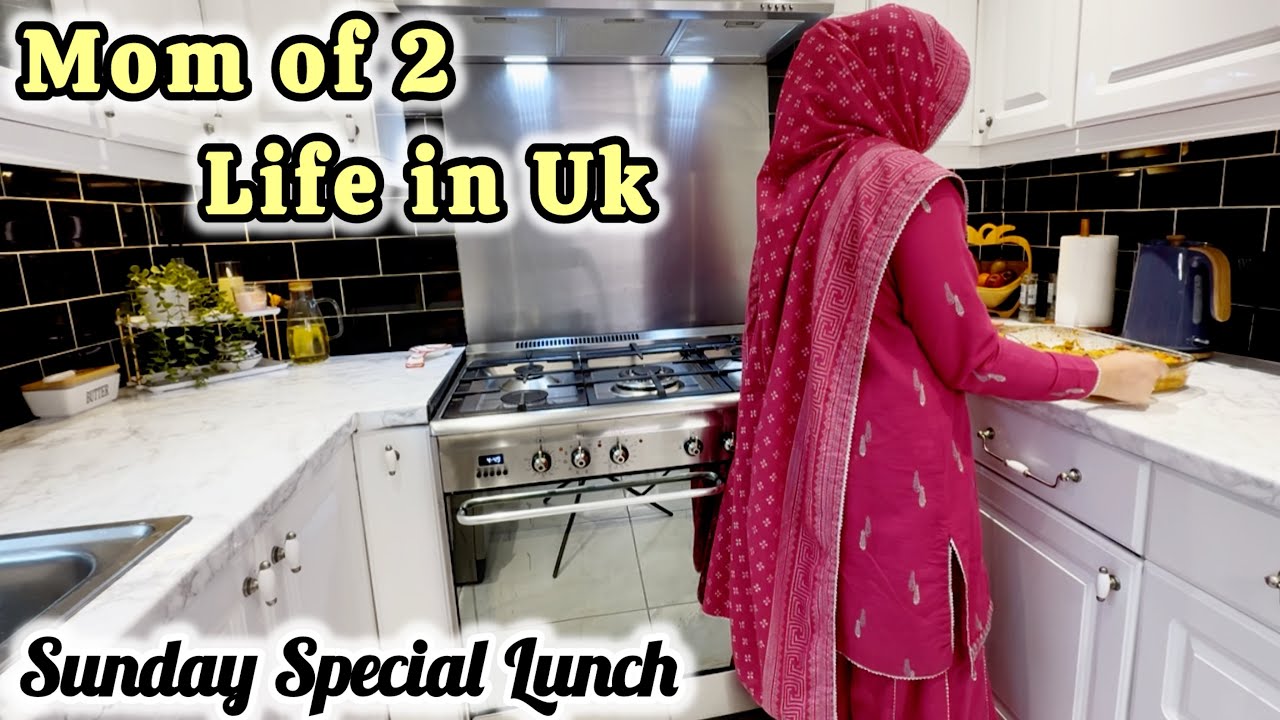 Sunday Routine of Pakistani mom in Uk🌺 Routine vlog/ cosy lunch