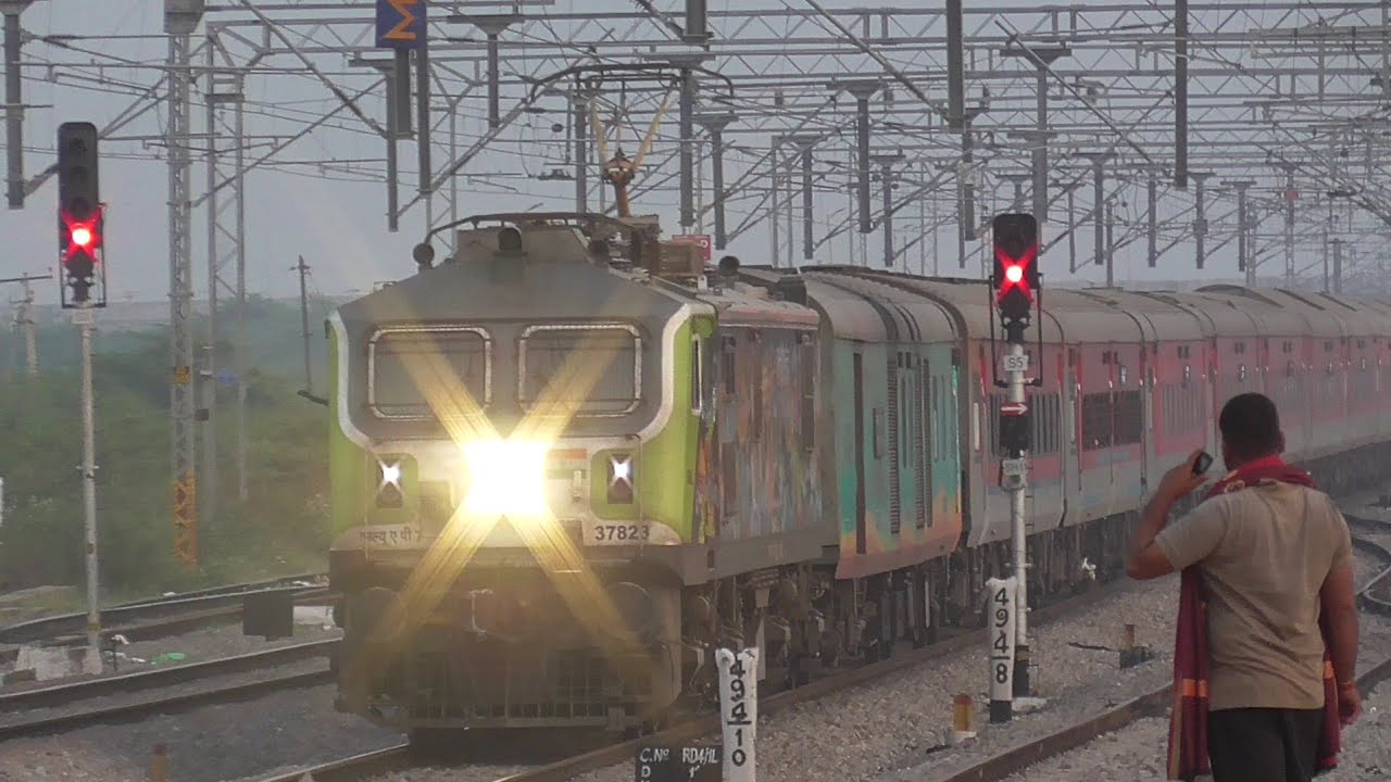 (20 in 1)NON-STOP✋️Honking & TRACK Sounds | Diverted Trains+Bharat Gaurav Trains+Special Trains 