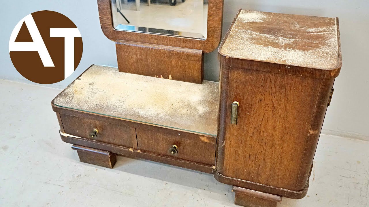 I restored an old Vanity Table and found an unexpected link to the past