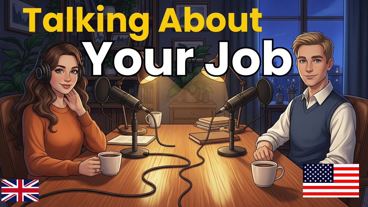How to Talk About Your Job in English | English Conversation Practice | English Podcast