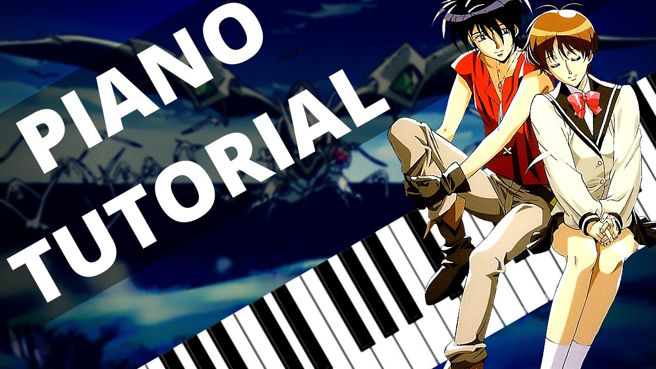 Escaflowne Yakusoku Wa Iranai Piano Cover - the Vision of Escaflowne opening Piano Tutorial