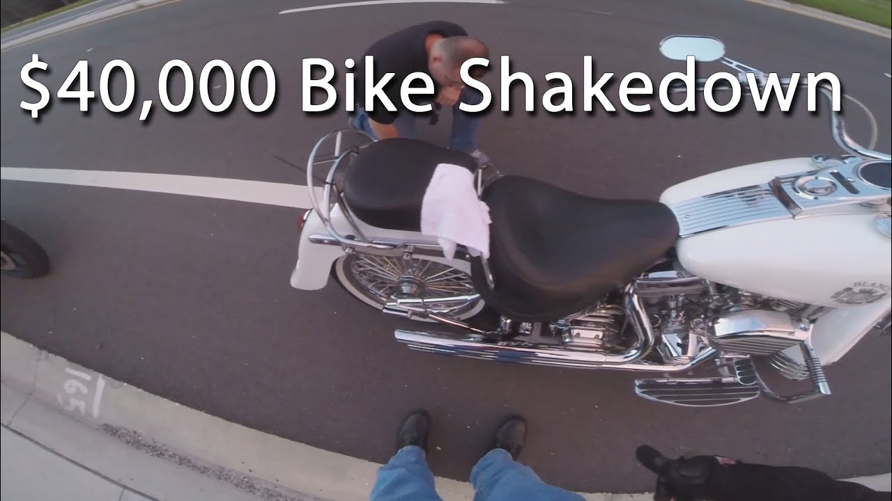 40000 Dollar Custom Bike Shakedown Ride