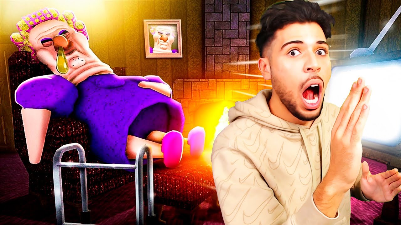 J&rsquo;AI RENDU MA GRAND M&Egrave;RE en COL&Egrave;RE sur ROBLOX