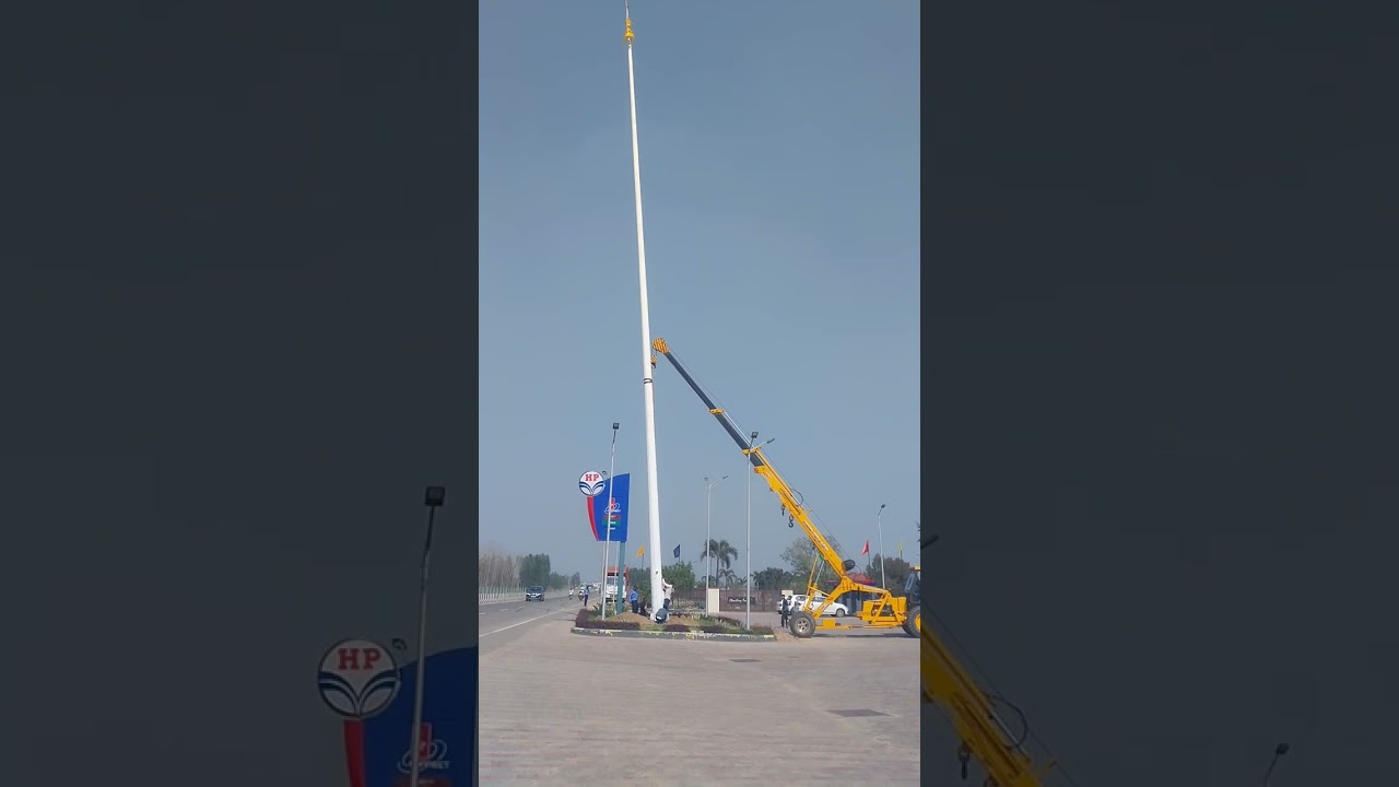 30mtr flag mast 90530_33657#viral #trending #installation
