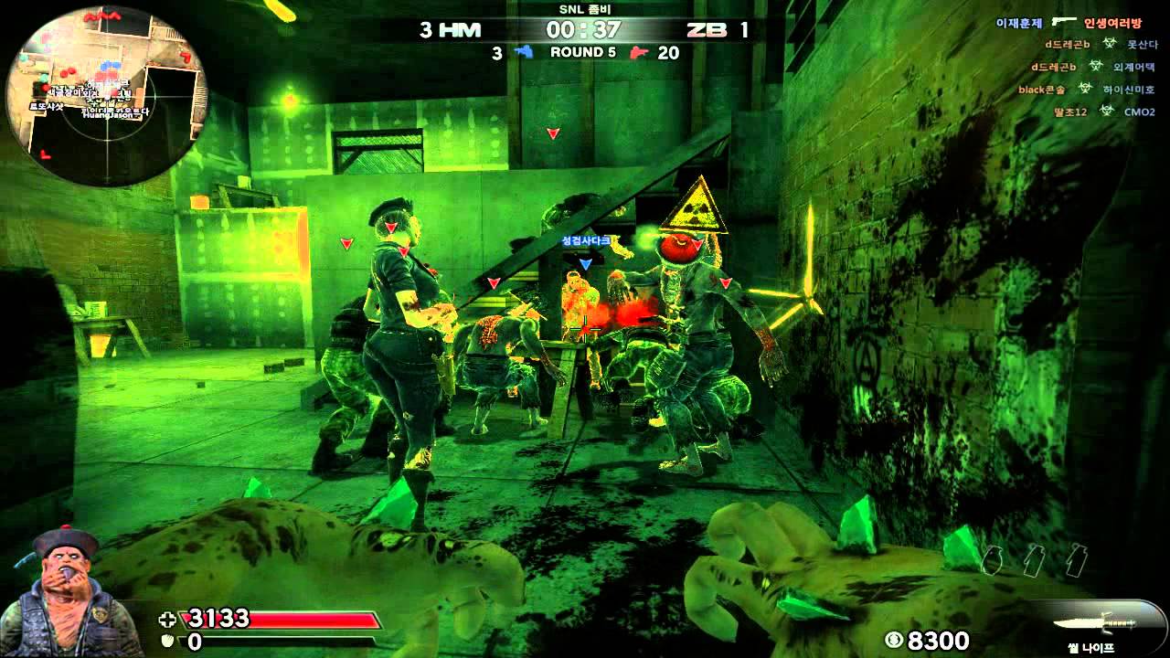 殭王的CSO2游玩〃【韓服￣#0 Zombie Mode 不知名地圖】﹑
