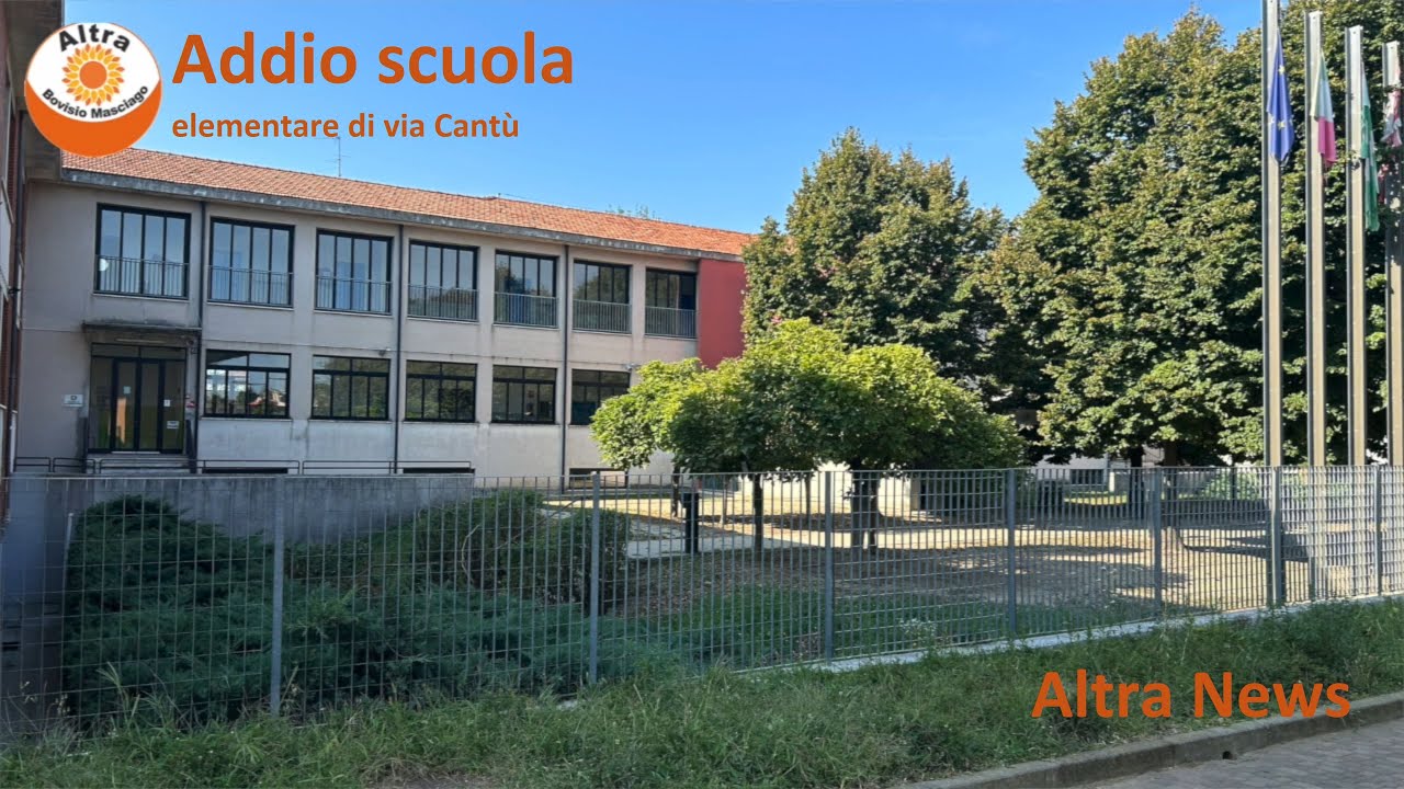 Addio scuola di via Cantù